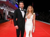 Ben Affleck and Jennifer Lopez at a movie premiere in 2021.