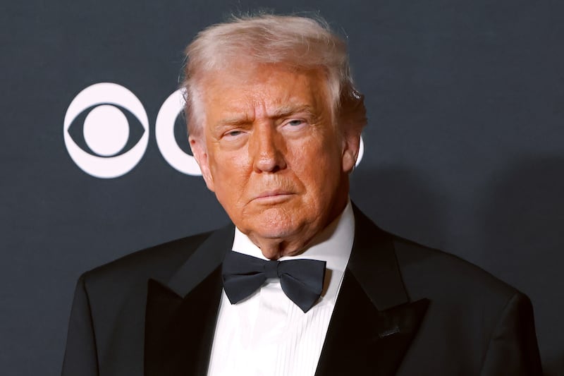 President of the United States Donald J. Trump attends the 2025 Kennedy Center Honors at The Kennedy Center on December 07, 2025 in Washington, DC.