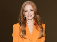 Jessica Chastain attends the Zimmermann Womenswear Fall/Winter 2026-2027 show as part of Paris Fashion Week on March 09, 2026 in Paris, France. (Photo by Arnold Jerocki/Getty Images)