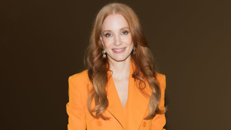 Jessica Chastain attends the Zimmermann Womenswear Fall/Winter 2026-2027 show as part of Paris Fashion Week on March 09, 2026 in Paris, France. (Photo by Arnold Jerocki/Getty Images)