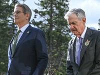 Scott Bessent and Jerome Powell