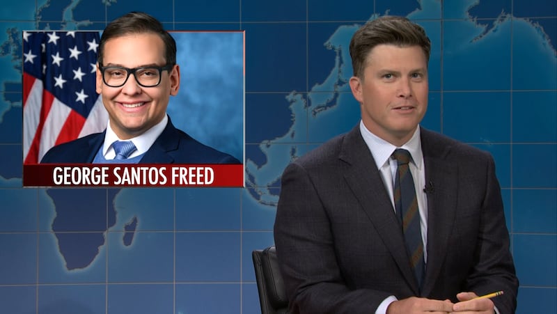 Saturday Night Live, Jost talking about George Santos.