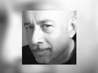 Jay Ostrem stares forward in a close-up selfie.