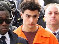 Luigi Mangione in New York City on December 19, 2024 after being extradited from Pennsylvania.