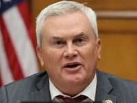 House Oversight and Accountability Committee Chairman James Comer (R-KY) questions experts from the U.S. National Institutes of Health, Centers for Disease Control and Prevention and the Food and Drug Administration during a hearing of the House Select Coronavirus Pandemic Subcommittee in the Rayburn House Office Building on Capitol Hill.
