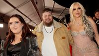 Bailee Ann, Jelly Roll, and Bunnie XO at the 66th GRAMMY Awards.