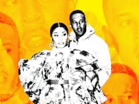 A photo illustration of Nicki Minaj and Kenneth Petty