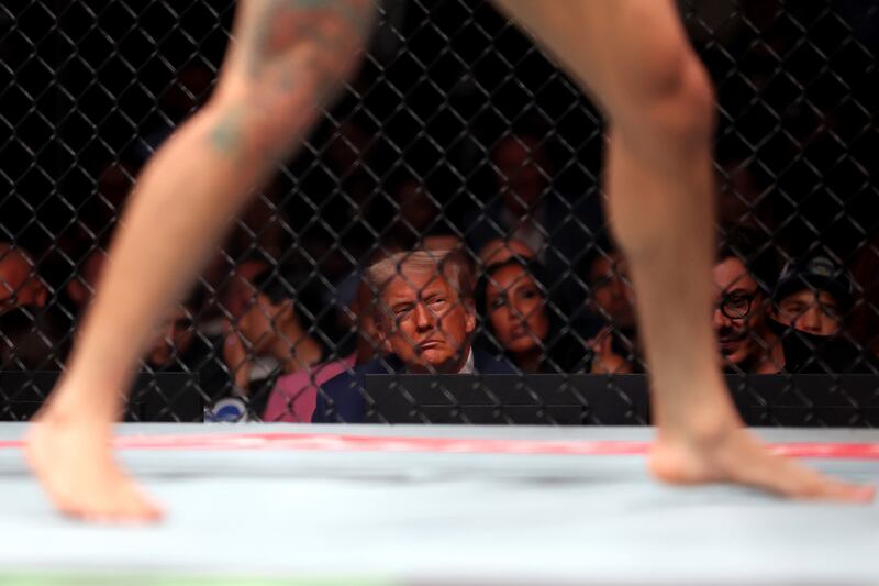 Trump has expressed a strong interest in UFC and wants to throw a night of it at the White House.