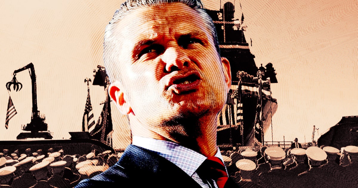 Pentagon Pete Derails Navy Celebration With Angry Meltdown