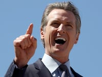 Gavin Newsom mocked Trump in a series of AI-generated TikToks comparing the president to a "Star Wars" villain.