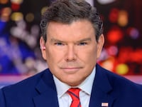 Bret Baier on set.