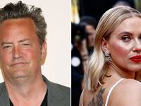 Matthew Perry and Scarlett Johansson