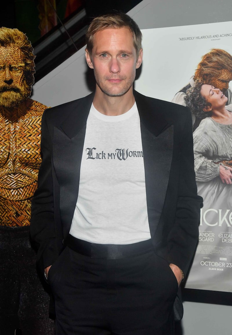 Mandatory Credit: Photo by Stephen Lovekin/Shutterstock (17212794c)
Alexander Skarsgård
Black Bear's 'Wicker' Screening, New York, USA - 13 Oct 2026