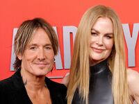 Keith Urban and Nicole Kidman attend the 2025 Academy of Country Music Awards at Omni Frisco Hotel