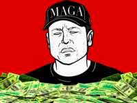 Elon Musk illustrated gif