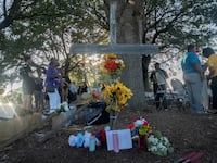 Mourners attend a prayer vigil a day after a white man armed with a high-powered rifle and a handgun killed three Black people at a Dollar General store in Jacksonville, Florida, U.S. August 27, 2023.