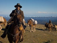 A photo still of Kevin Costner in 'The Horizon'
