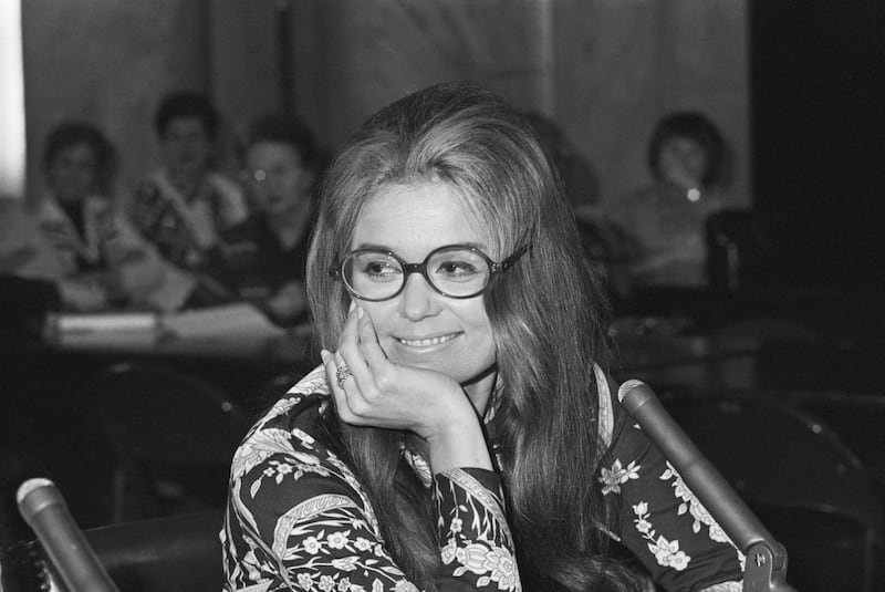 Gloria Steinem, then 36, photographed in 1970.