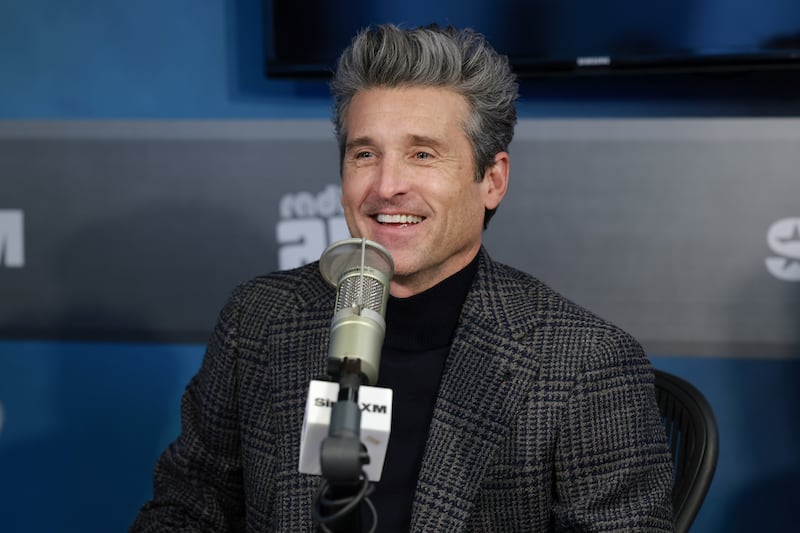 Patrick Dempsey visits SiriusXM Studios on January 28, 2026, in New York City.