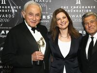 Les Wexner and Abigail Wexner.