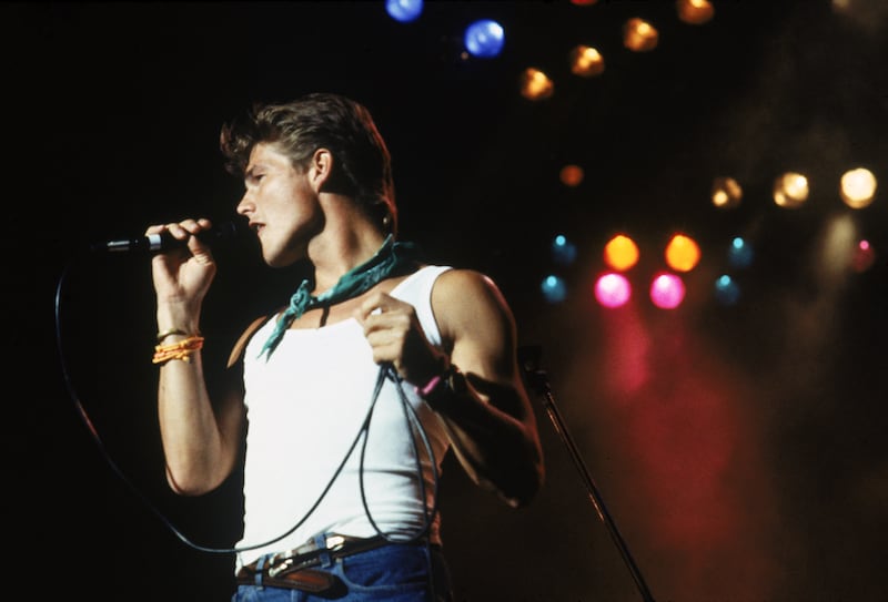 Morten Harket performs in 1985, the same year the group’s hit song “Take On Me” was released.