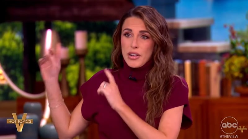 Alyssa Farrah Griffin said Zacharia seemed “confused” about the words coming out of her mouth.