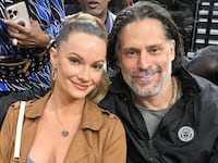 Caitlin O'Connor and Joe Manganiello.