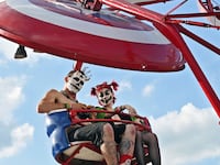A photo including Insane Clown Posse fans.