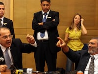 articles/2012/04/09/the-over-predicted-demise-of-israeli-democracy/tibi-ben-ari-fight-openz_j2o5mz