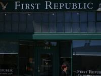 A First Republic Bank branch in San Francisco, California.