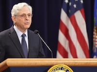 U.S. Attorney General Merrick Garland