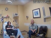 The Owasso Police Department released police body cam footage of an officer speaking to Nex and their mother Sue Benedict, in an emergency room at Bailey Medical Center.