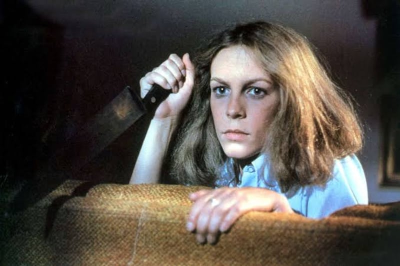 Actress Jamie Lee Curtis starred as teenage babysitter Laurie Strode in the 1978 film Halloween.