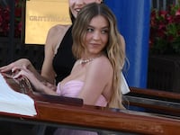 Sydney Sweeney sighting ahead of the Jeff Bezos and Lauren Sanchez wedding