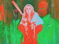A photo illustration of Kiernan Shipka in Prime Video's Totally Killer.
