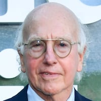 Larry David at HBO's "Life, Larry and the Pursuit of Unhappiness" premiere