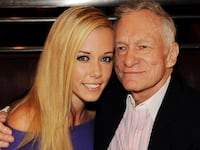 Kendra Wilkinson and Hugh Hefner