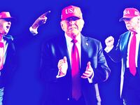 Donald Trump photo illustration