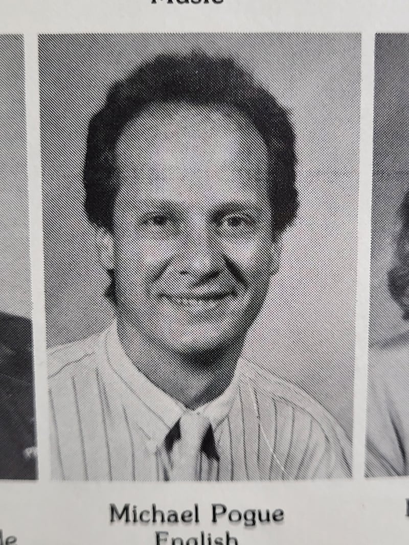 Vivek Ramaswamy's former teacher Michael Pogue.