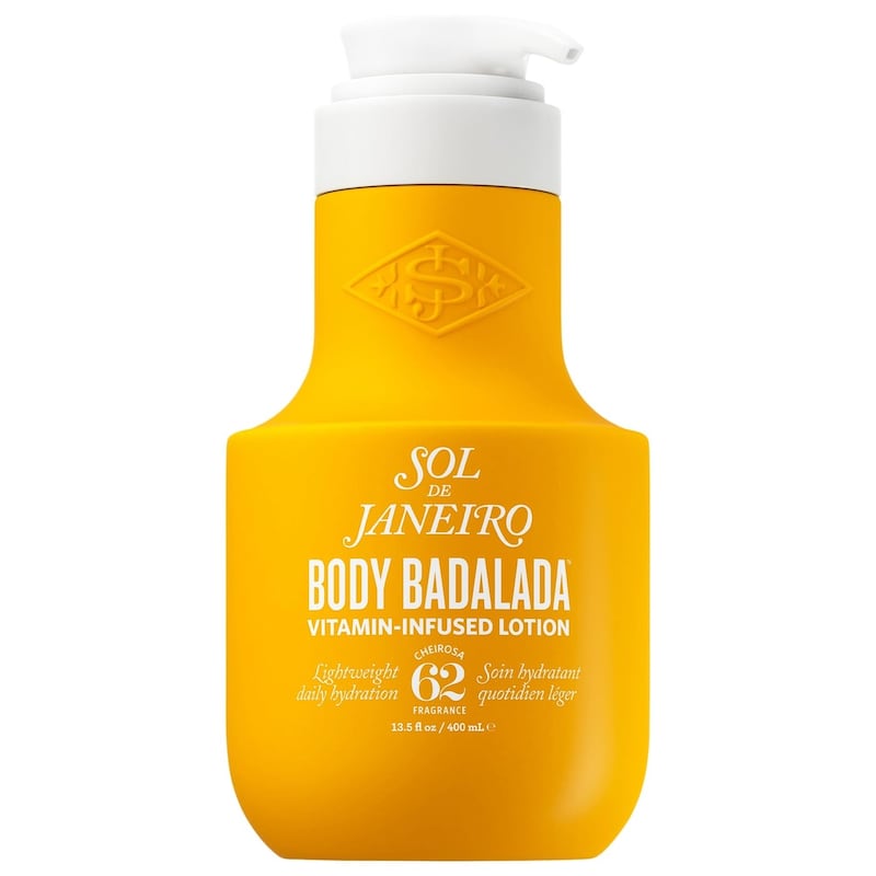 bottle of Sol de Janeiro Vitamin-Infused Lotion Cheirosa 62