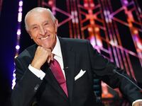 Len Goodman judging on Dancing With the Stars.