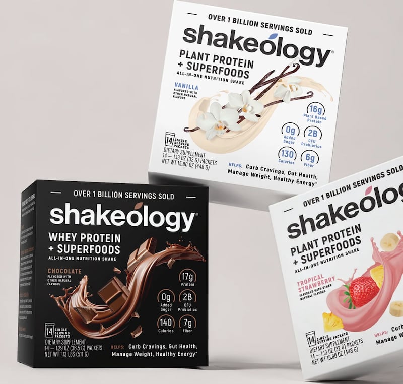 Shakeology shakes, made by BODi