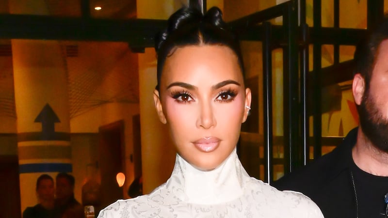 Kim Kardashian in Midtown on October 28, 2025, in New York City.