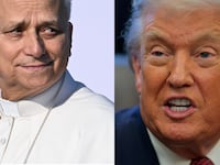 Pope Leo and Trump