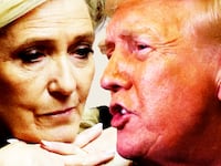 Marine Le Pen and Donald Trump