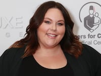 Actress Chrissy Metz at an Emmy Award celebration in 2016 in Los Angeles, California.