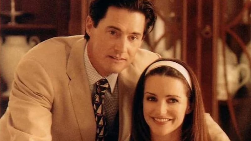 Kyle MacLachlan and Kristin Davis in 'Sex & the City'