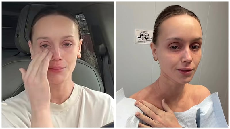 The Secret Lives of Mormon Wives star Mikayla Matthews at a doctor's appointment.