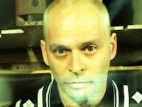 American guitarist, singer, songwriter, producer, film, television composer and the co-founder of the Detroit rock band MC5 Wayne Kramer poses for a portrait circa July, 1995 in New York, New York.