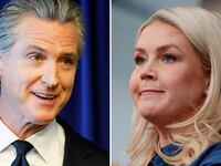 gavin newsom karoline leavitt